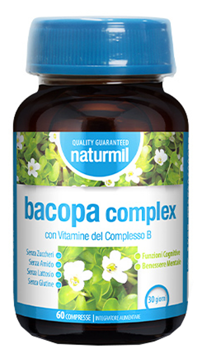 NATURMIL BACOPA COMPLEX 60 COMPRESSE - Farmacia Artemisia di Montecuollo Dott. Angelo snc