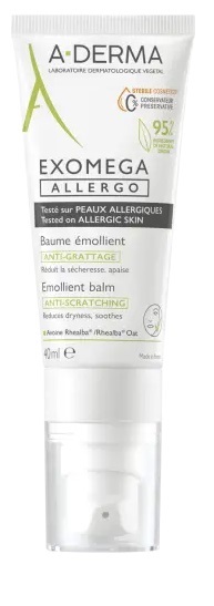 EXOMEGA ALLERGO CS BALSAMO EMOLLIENTE ANTI-PRURITO 40 ML - Farmacia Artemisia di Montecuollo Dott. Angelo snc