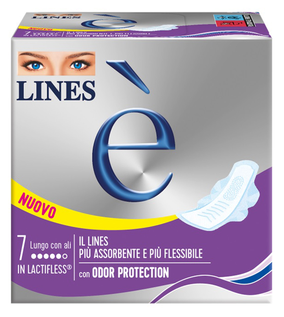 LINES E' LUNGO DOWNCOUNT 7 PEZZI - Farmacia Artemisia di Montecuollo Dott. Angelo snc