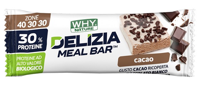 WHYNATURE DELIZIA MEAL BAR CACAO 50 G - Farmacia Artemisia di Montecuollo Dott. Angelo snc