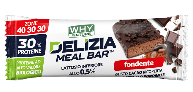 WHYNATURE DELIZIA MEAL BAR FONDENTE 50 G - Farmacia Artemisia di Montecuollo Dott. Angelo snc