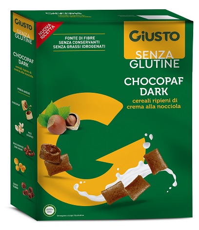 GIUSTO SENZA GLUTINE CHOCOPAFF DARK 300 G - Farmacia Artemisia di Montecuollo Dott. Angelo snc