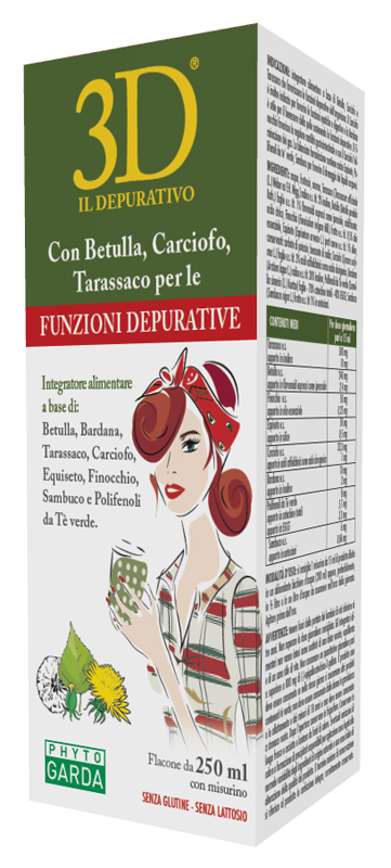 3D IL DEPURATIVO 250 ML - Farmacia Artemisia di Montecuollo Dott. Angelo snc