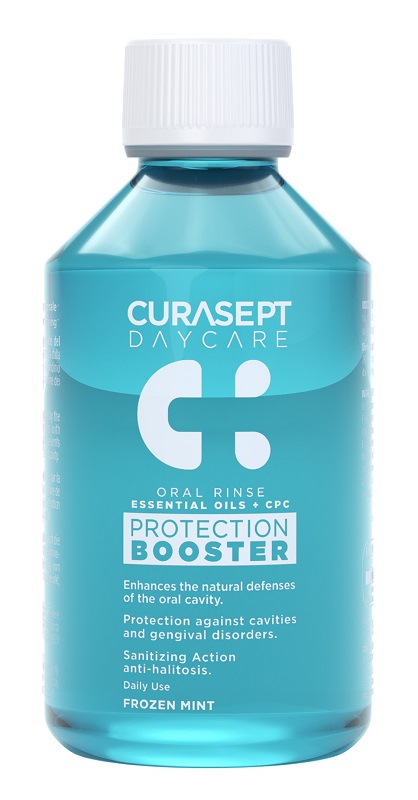 CURASEPT DAYCARE COLLUTORIO PROTECTION BOOSTER FROZEN MINT 500 ML - Farmacia Artemisia di Montecuollo Dott. Angelo snc