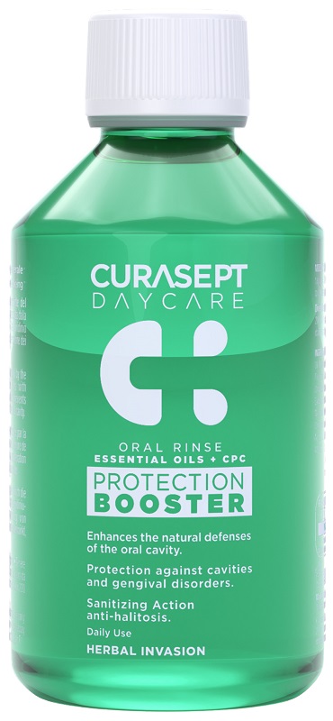 CURASEPT DAYCARE COLLUTORIO PROTECTION BOOSTER HERBAL INVASION 250 ML - Farmacia Artemisia di Montecuollo Dott. Angelo snc
