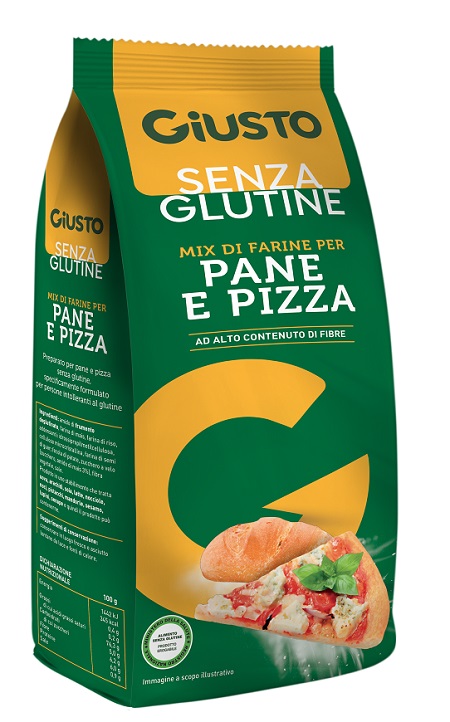 GIUSTO SENZA GLUTINE MIX PANE E PIZZA 500 G - Farmacia Artemisia di Montecuollo Dott. Angelo snc