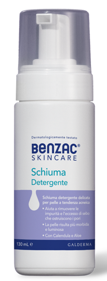 BENZAC SKINCARE SCHIUMA DETERGENTE 130 ML - Farmacia Artemisia di Montecuollo Dott. Angelo snc