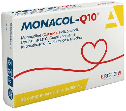 MONACOL Q10 40 COMPRESSE - Farmacia Artemisia di Montecuollo Dott. Angelo snc