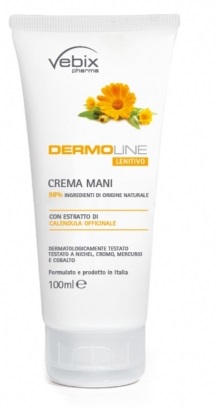 VEBIX DERMOLINE CREMA MANI CALENDULA 100 ML - Farmacia Artemisia di Montecuollo Dott. Angelo snc