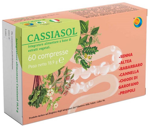 CASSIASOL 60 COMPRESSE - Farmacia Artemisia di Montecuollo Dott. Angelo snc