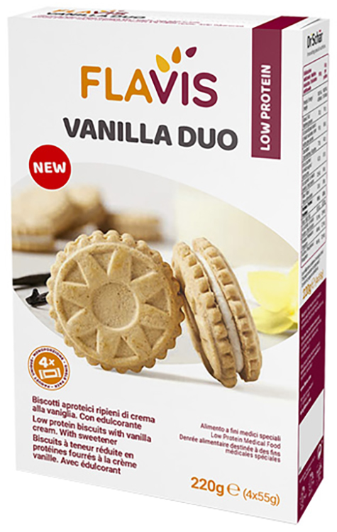 FLAVIS VANILLA DUO 220 G - Farmacia Artemisia di Montecuollo Dott. Angelo snc