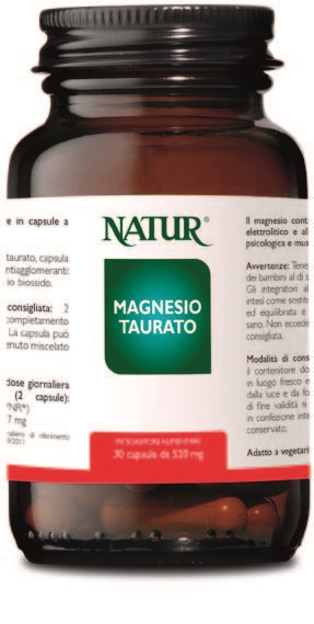 MAGNESIO TAURATO 30 CAPSULE - Farmacia Artemisia di Montecuollo Dott. Angelo snc
