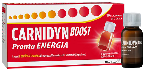 CARNIDYN BOOST 10 FLACONCINI - Farmacia Artemisia di Montecuollo Dott. Angelo snc