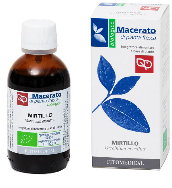 MIRTILLO TINTURA MADRE 50 ML BIO - Farmacia Artemisia di Montecuollo Dott. Angelo snc