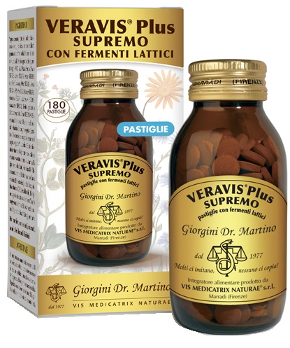 VERAVIS PLUS SUPREMO FERMENTI LATTICI PASTIGLIE 90 G - Farmacia Artemisia di Montecuollo Dott. Angelo snc