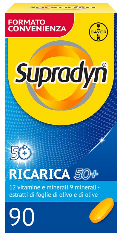 SUPRADYN RICARICA 50+ 90 COMPRESSE RIVESTITE - Farmacia Artemisia di Montecuollo Dott. Angelo snc