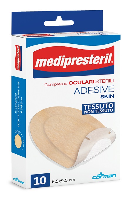 MEDIPRESTERIL COMPRESSA OCULARE ADESIVE SKIN 10 PEZZI - Farmacia Artemisia di Montecuollo Dott. Angelo snc