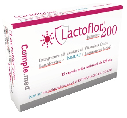 LACTOFLOR IMMUNO 200 15 CAPSULE - Farmacia Artemisia di Montecuollo Dott. Angelo snc