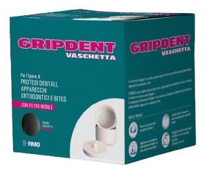 GRIPDENT VASCHETTA PORTA PROTESI DENTALI ED APPARECCHI ORTODONTICI - Farmacia Artemisia di Montecuollo Dott. Angelo snc