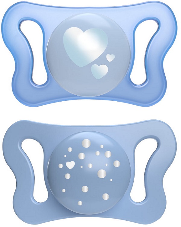 CHICCO SUCCHIETTO MICRO AZZURRO SILICONE 0-2M 2 PEZZI - Farmacia Artemisia di Montecuollo Dott. Angelo snc