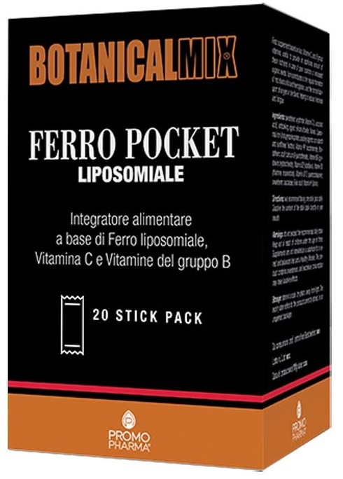 FERRO POCKET BOTANICAL MIX 20 STICK DA 2 G - Farmacia Artemisia di Montecuollo Dott. Angelo snc