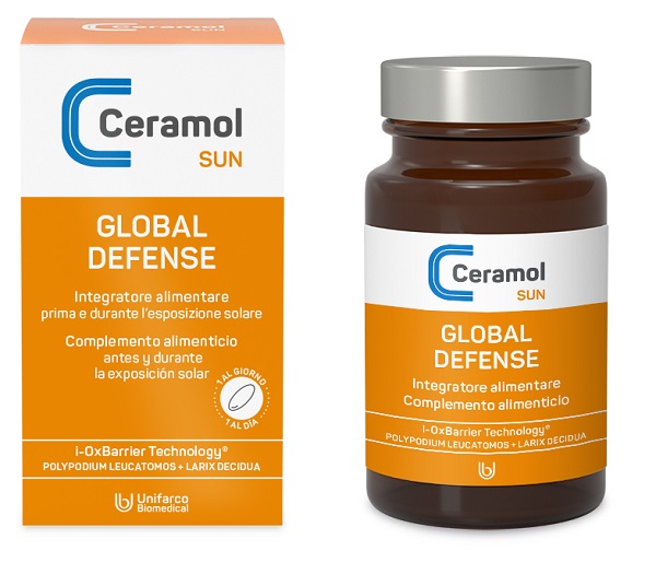 CERAMOL GLOBAL DEFENSE 30 COMPRESSE - Farmacia Artemisia di Montecuollo Dott. Angelo snc