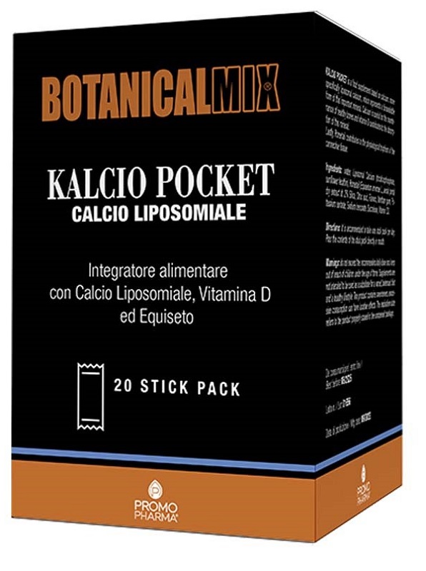 KALCIO POCKET BOTANICAL MIX 20 STICK DA 10 ML - Farmacia Artemisia di Montecuollo Dott. Angelo snc