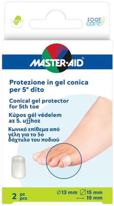 PROTEZIONE CONICA MASTER-AID FOOTCARE 5 DITO 2 PEZZI C3 - Farmacia Artemisia di Montecuollo Dott. Angelo snc