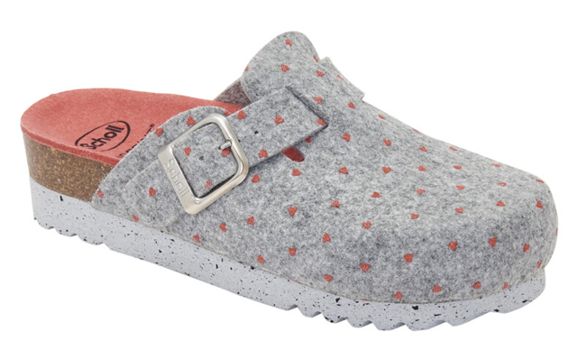 CALZATURA DAKOTA PRINTED RECYCLED FELT WOMAN GREY FELTRO RICICLATO STAMPATO 37 - Farmacia Artemisia di Montecuollo Dott. Angelo snc