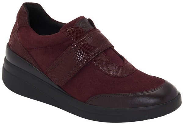 CALZATURA EMMA STRAP SUEDE+LEATHER WOMAN WINE PELLE SCAMOSCIATA + PELLE 36 - Farmacia Artemisia di Montecuollo Dott. Angelo snc