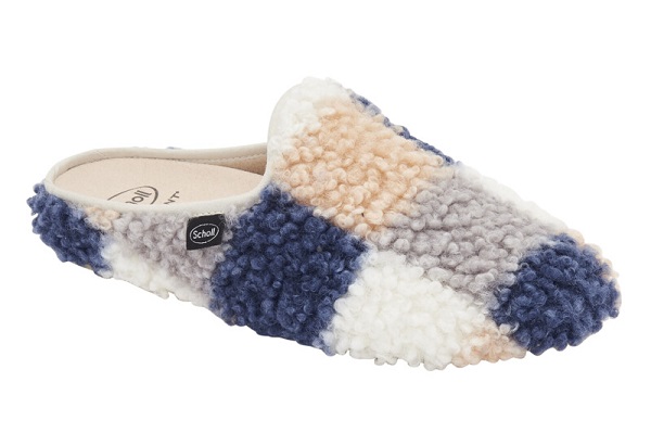 CALZATURA MADDY CURLY SYNTHETIC FUR WOMAN BLUE/MULTI PELLICCIA SINTETICA ARRICCIATA 41 - Farmacia Artemisia di Montecuollo Dott. Angelo snc