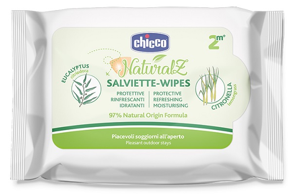 CHICCO ZANZA SALVIETTE NATURALE 20 PEZZI - Farmacia Artemisia di Montecuollo Dott. Angelo snc