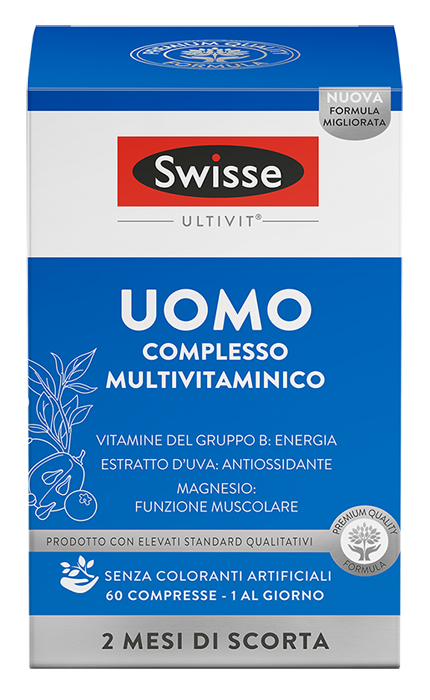 SWISSE MULTIVIT UOMO 60 COMPRESSE - Farmacia Artemisia di Montecuollo Dott. Angelo snc