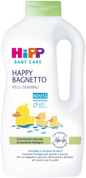 HIPP BABY CARE HAPPY BAGNETTO FORMATO FAMIGLIA FUN 1000 ML - Farmacia Artemisia di Montecuollo Dott. Angelo snc