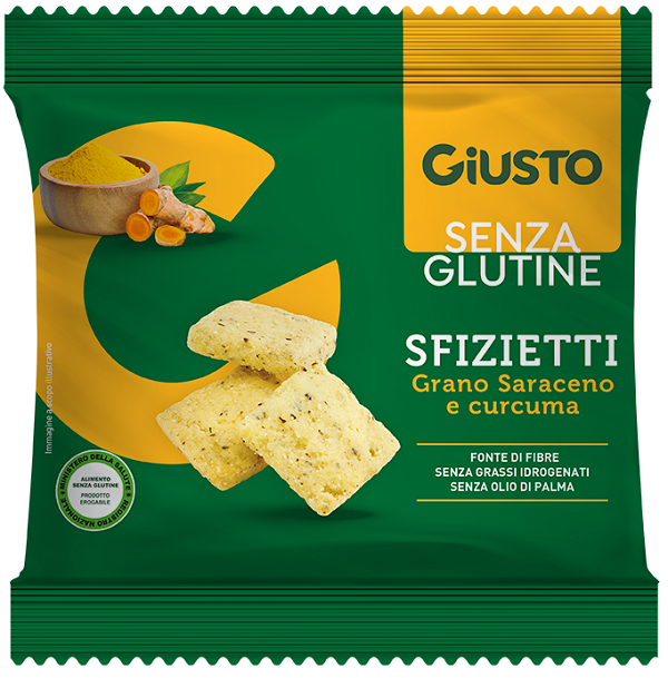 GIUSTO SENZA GLUTINE SFIZIETTI GRANO SARACENO 40 G - Farmacia Artemisia di Montecuollo Dott. Angelo snc
