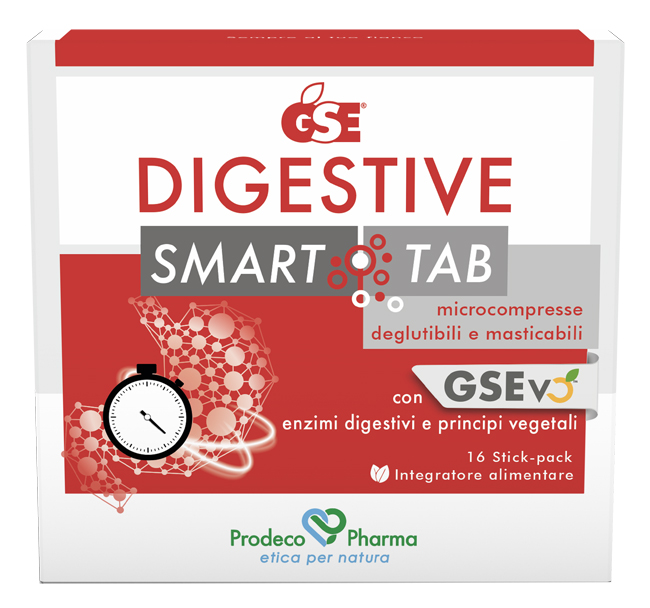 GSE DIGESTIVE SMART TAB 16 STICK PACK - Farmacia Artemisia di Montecuollo Dott. Angelo snc