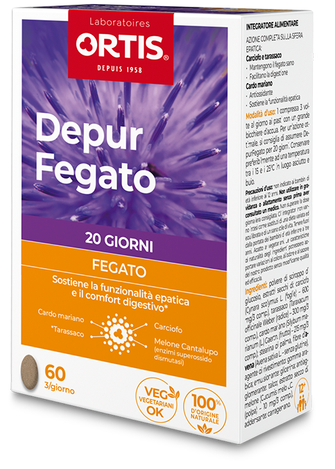 DEPUR FEGATO 60 COMPRESSE - Farmacia Artemisia di Montecuollo Dott. Angelo snc