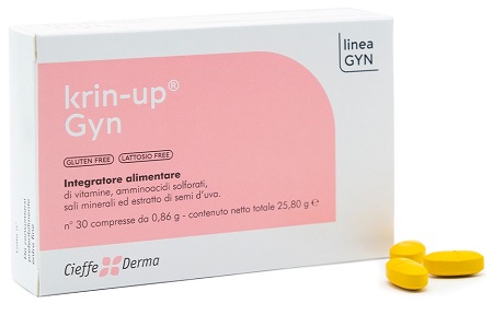 KRIN UP GYN 30 COMPRESSE - Farmacia Artemisia di Montecuollo Dott. Angelo snc
