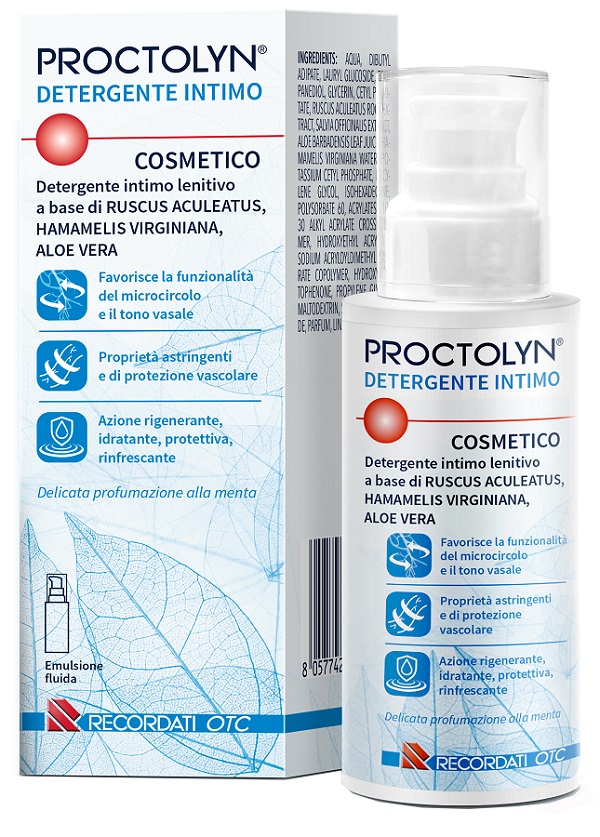 PROCTOLYN DETERGENTE INTIMO SPECIFICO 100 ML - Farmacia Artemisia di Montecuollo Dott. Angelo snc