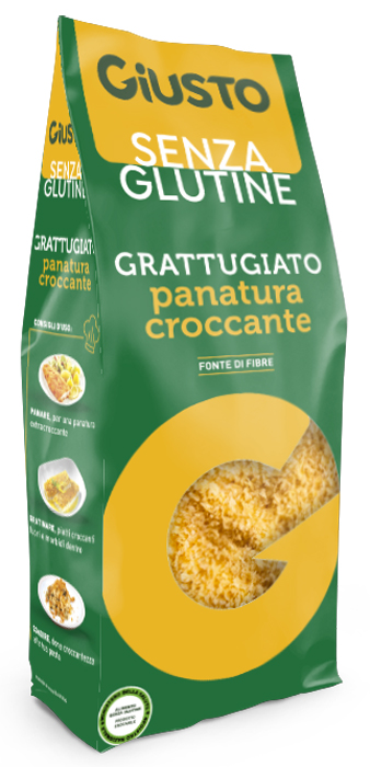 GIUSTO SENZA GLUTINE GRATTUGIATO PANATURA CROCCANTE 200 G - Farmacia Artemisia di Montecuollo Dott. Angelo snc