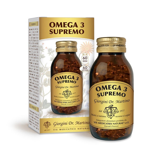 OMEGA 3 SUPREMO 60 SOFTGEL - Farmacia Artemisia di Montecuollo Dott. Angelo snc