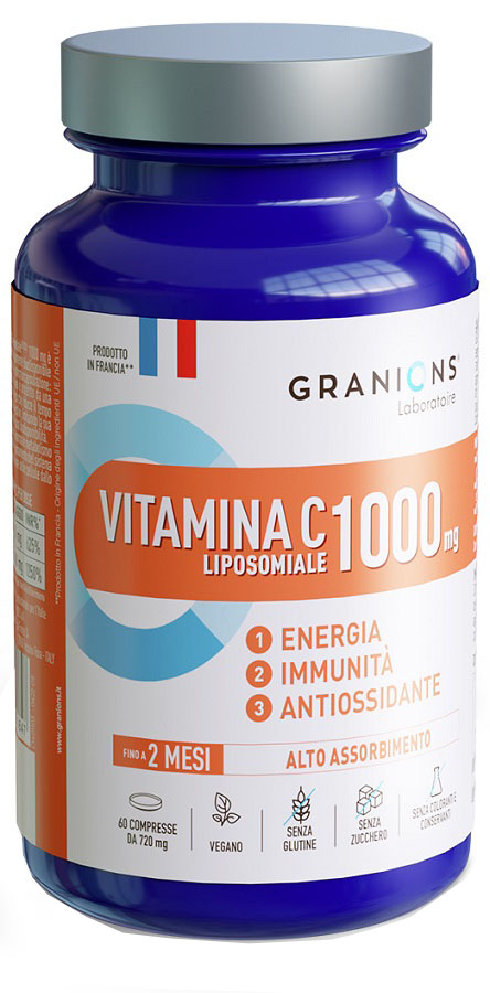 GRANIONS VITAMINA C LIPOSOMIALE 1000MG 60 COMPRESSE - Farmacia Artemisia di Montecuollo Dott. Angelo snc