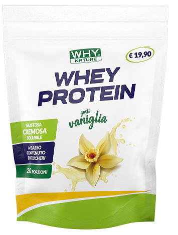 WHYNATURE WHEY PROTEIN VANIGLIA 400 G - Farmacia Artemisia di Montecuollo Dott. Angelo snc