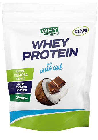 WHYNATURE WHEY PROTEIN COCCO CIOK 400 G - Farmacia Artemisia di Montecuollo Dott. Angelo snc