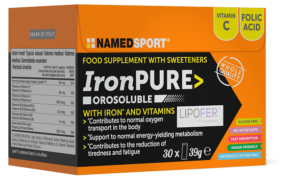 IRONPURE OROSOLUBLE 30 BUSTINE - Farmacia Artemisia di Montecuollo Dott. Angelo snc