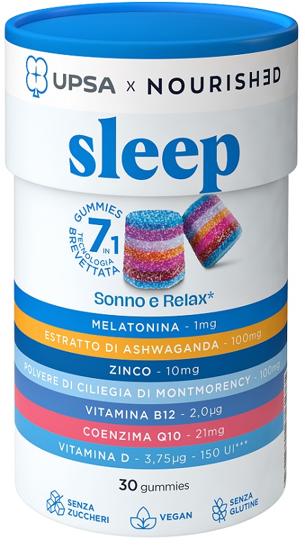 UPSA X NOURISHED SLEEP 30 GUMMIES - Farmacia Artemisia di Montecuollo Dott. Angelo snc