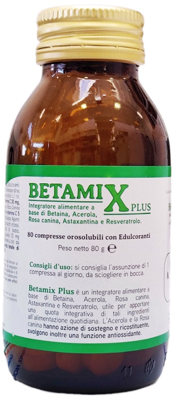 BETAMIX PLUS 80 COMPRESSE OROSOLUBILI - Farmacia Artemisia di Montecuollo Dott. Angelo snc