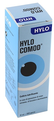 HYLO COMOD GOCCE OCULARI IALURONATO DI SODIO 1% FLACONCINO 10 ML - Farmacia Artemisia di Montecuollo Dott. Angelo snc
