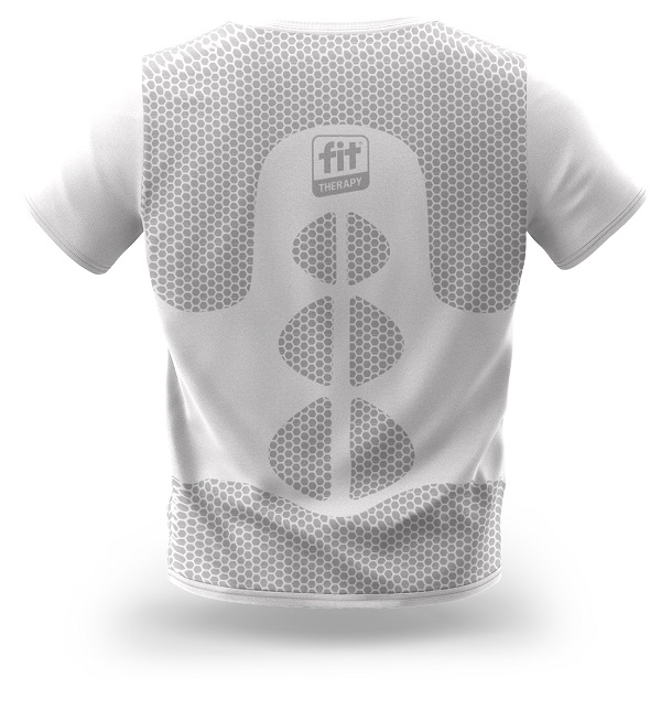 T-SHIRT FIT THERAPY BIANCO TAGLIA S-M - Farmacia Artemisia di Montecuollo Dott. Angelo snc
