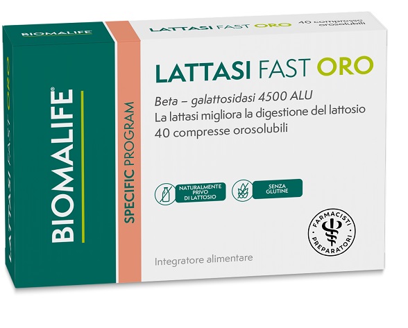LATTASI FAST ORO 40 COMPRESSE - Farmacia Artemisia di Montecuollo Dott. Angelo snc